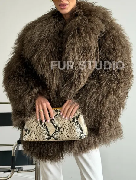 Шуба из лама - фото 2