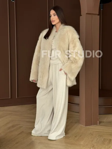 Дубленка из итальянской тосканы - фото 7