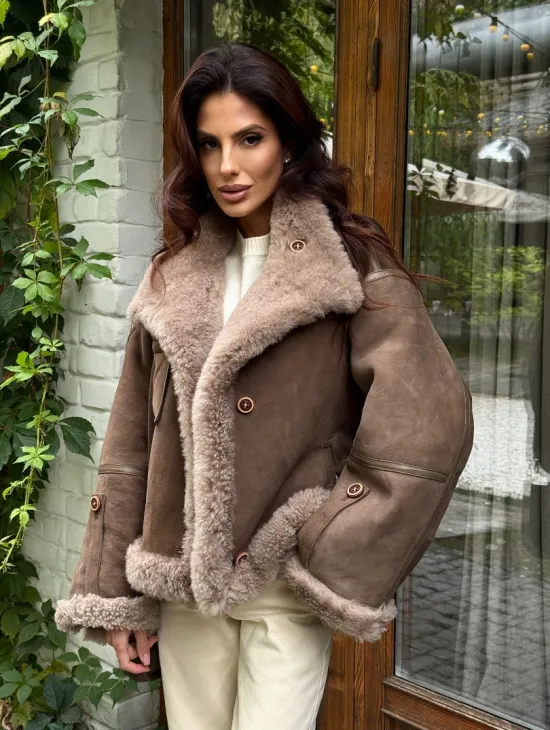 Куртка - дублёнка двухсторонняя - фото 8