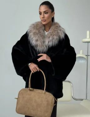 Норковая шуба с рысью - фото 6