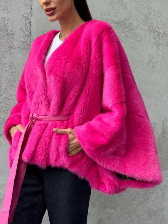 Короткая шуба из меха норки - фото 2