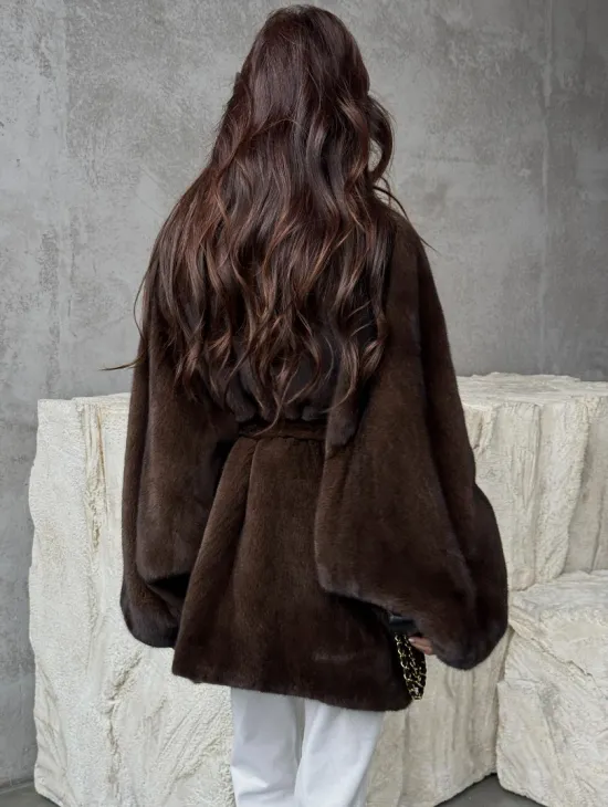 Полушубок норковый 