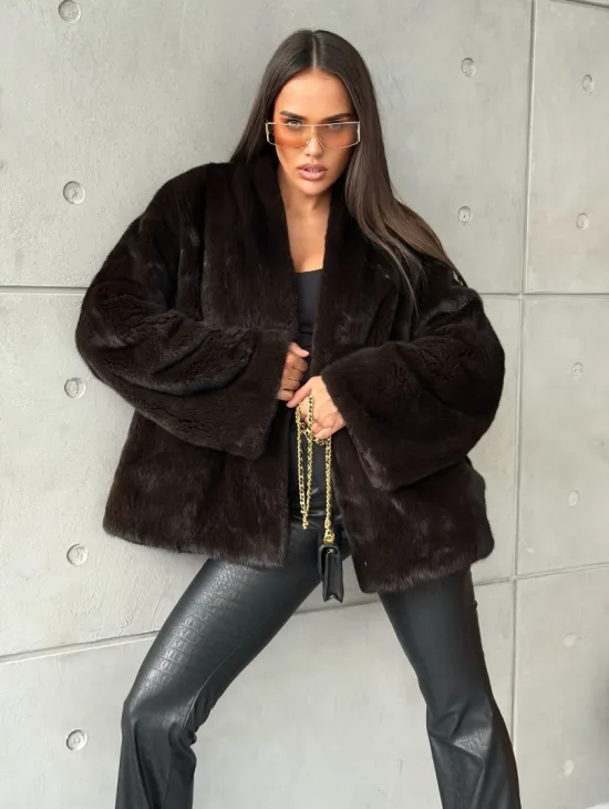 Полушубок норковый SAGA FURS - Winter 2026 - фото 7