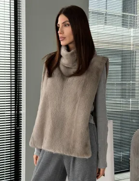 Норковая манишка «весна 2026» - фото 7