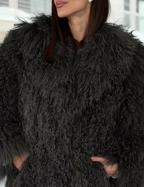 Шубка из ламы - фото 1